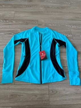 NWT Santiny Athletic Jacket/ Sun shirt, Sz M